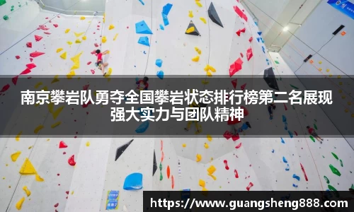 南京攀岩队勇夺全国攀岩状态排行榜第二名展现强大实力与团队精神