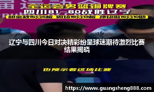 辽宁与四川今日对决精彩纷呈球迷期待激烈比赛结果揭晓